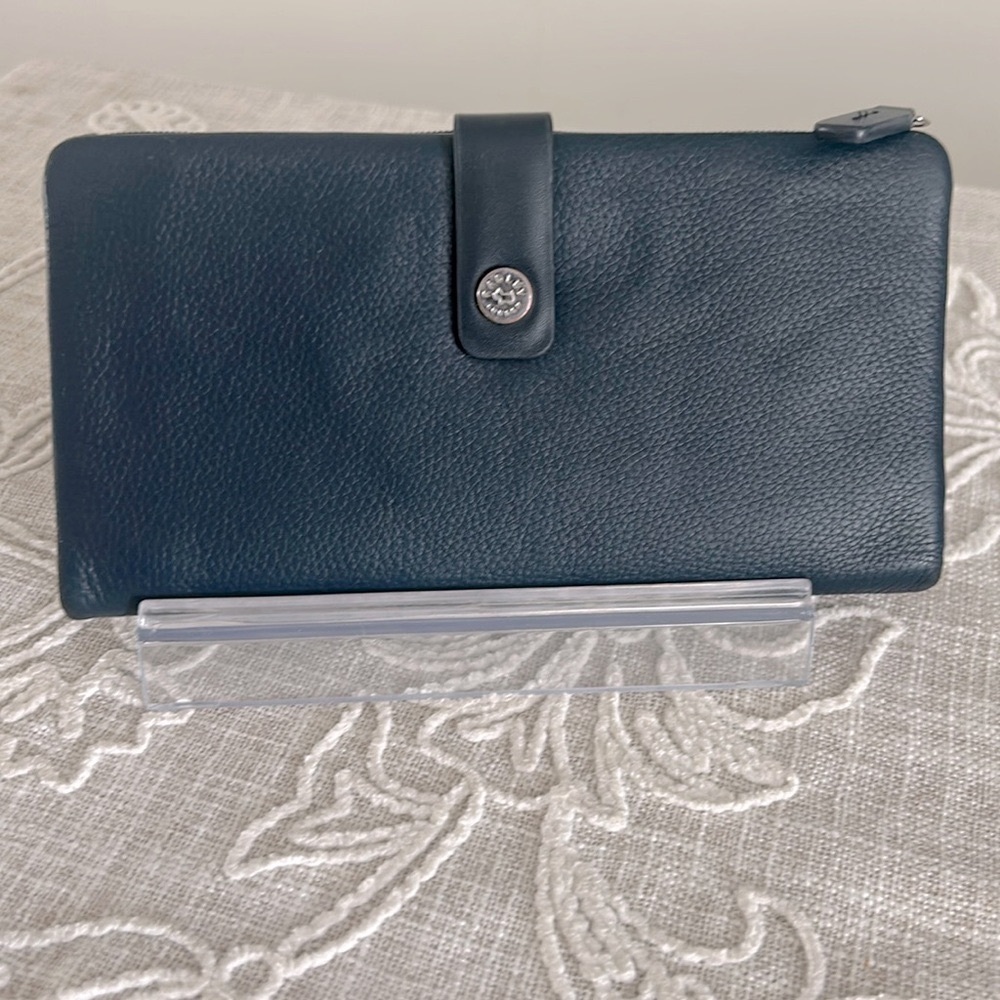 Radley London Larkswood Bifold Dark Blue Leather Wallet